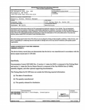 FDAzilla FDA 483 Unipower, Shakopee | September 2018