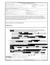 FDAzilla FDA 483 Unique Pharmaceutical, Temple | January 2015