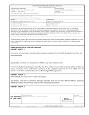 FDAzilla FDA 483 US BioTek Laboratories, Shoreline | November 2018