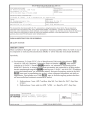 FDAzilla FDA 483 US Pharmaceuticals, Belleville | December 2018
