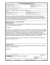 FDAzilla FDA 483 US Stem Cell Clinic, Sunrise | May 2017