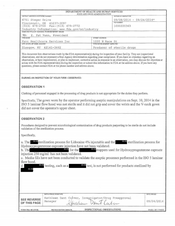 FDAzilla FDA 483 Vann Healthcare Services, Glasgow | September 2014