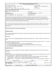 FDAzilla FDA 483 Vitalgo, Fort Lauderdale | May 2015