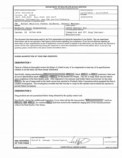 FDAzilla FDA 483 Weckerle Sales, Carson | November 2015