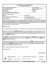 FDAzilla FDA 483 Wise Pharmacy, Littleton | June 2019