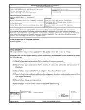 FDA 483 Wong Kwong Medicine, Tsuen Wan | September 2017