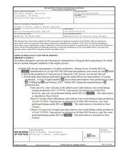 FDAzilla FDA 483 Xellia Pharmaceuticals USA, Bedford | September 2023