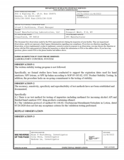 FDAzilla FDA 483 Yusef Manufacturing Laboratories, Clearfield | 2022