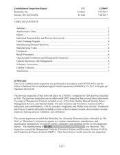 FDAzilla FDA EIR Biotechne, Devens | July 2017