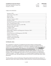 FDAzilla FDA EIR Boehringer Ingelheim Fremont, Fremont | Nov 2022