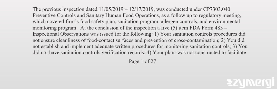 Hans T. Meyers FDA Investigator 