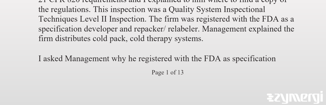 Gamal A. Norton FDA Investigator 