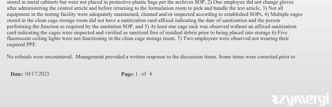 Karen M. Cooper FDA Investigator Geoffrey K. Kilili FDA Investigator 