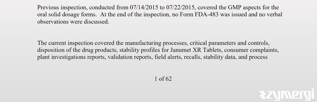 Libia M. Lugo FDA Investigator 