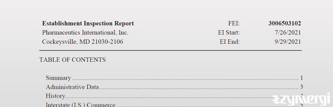 FDANews EIR Pharmaceutics International, Inc. Sep 29 2021 top